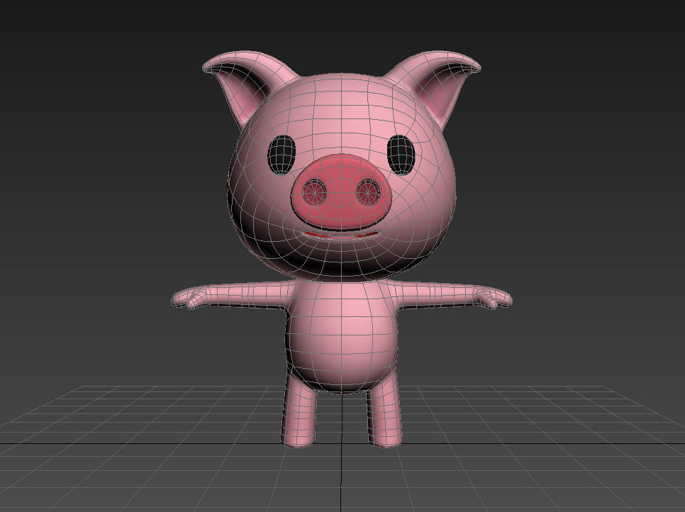 Little Pig 3D model_12