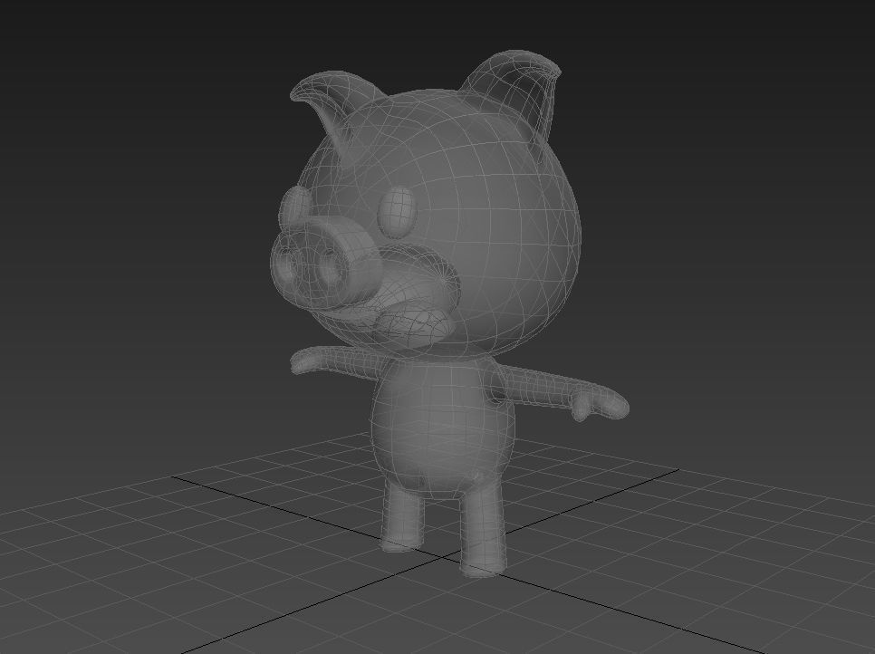 Little Pig 3D model_13