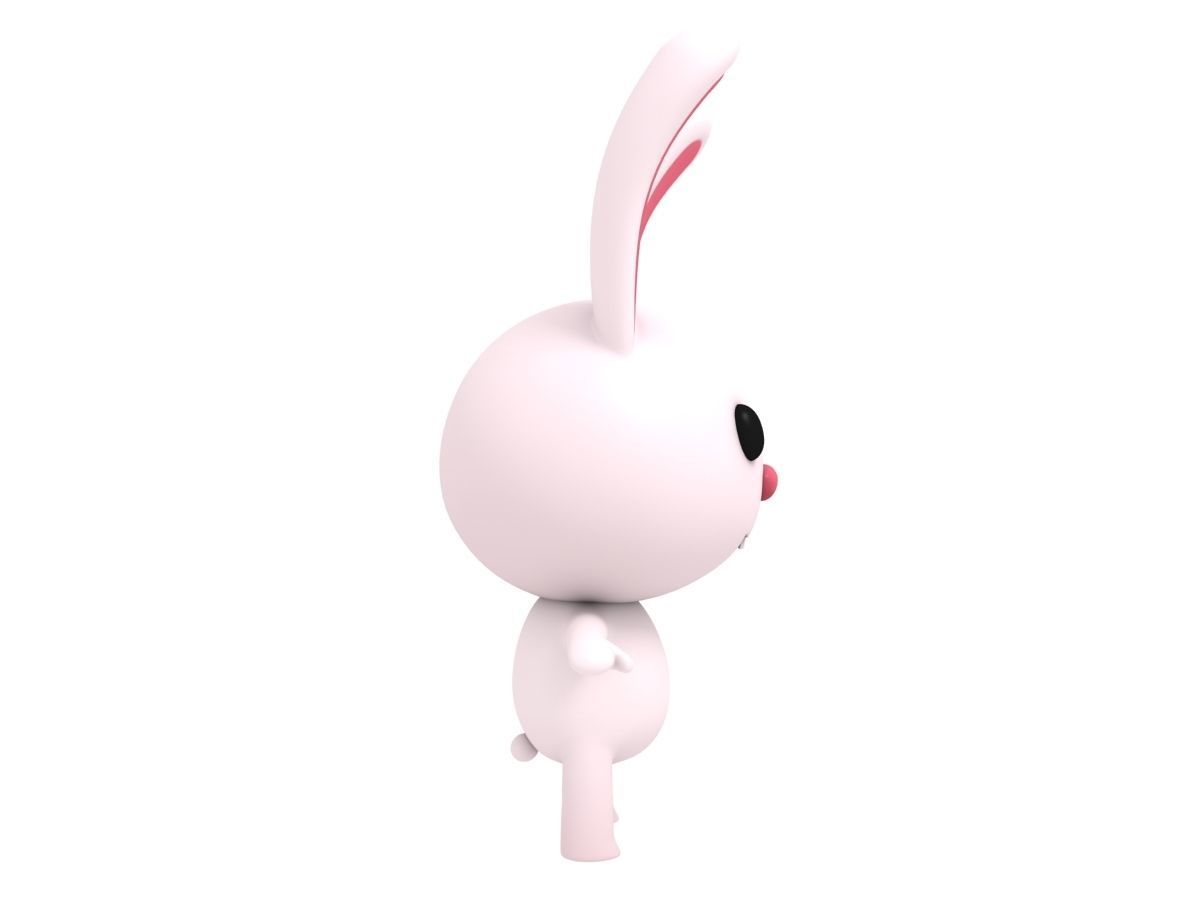 Little Rabbit 3D model_4
