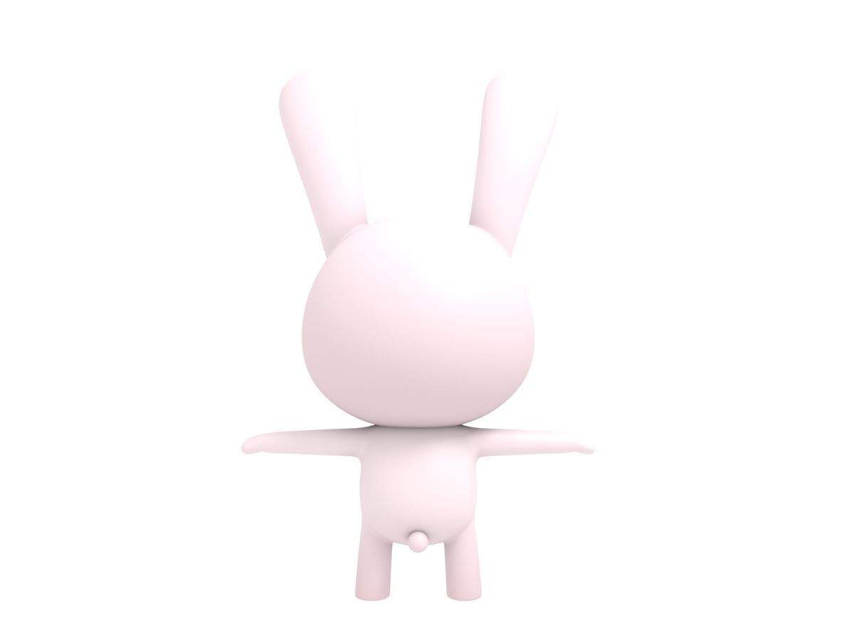 Little Rabbit 3D model_5