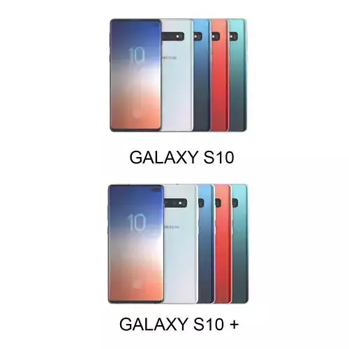 Galaxy S10 and S10 Plus All Color