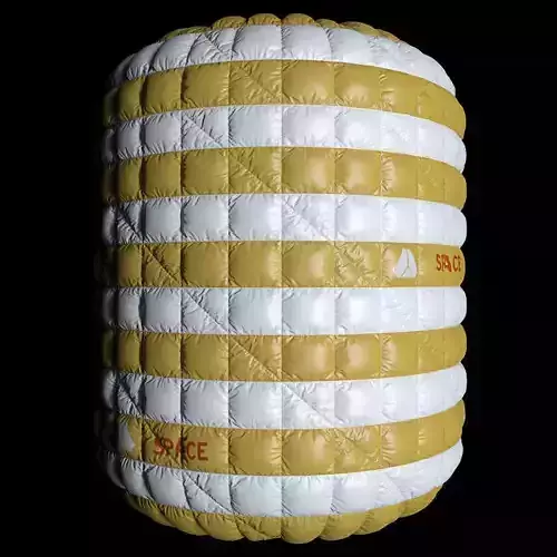 Spaceship hull padding material