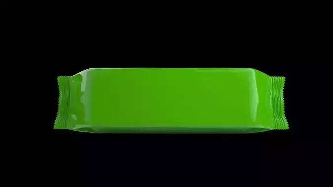 Packet Product render Biscuit packet 3D model 3D model