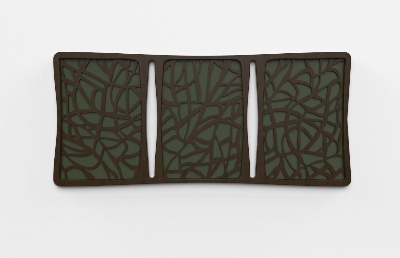 WALL DECORATION FRAME 3D print model_1