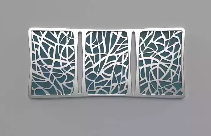 WALL DECORATION FRAME 3D print model