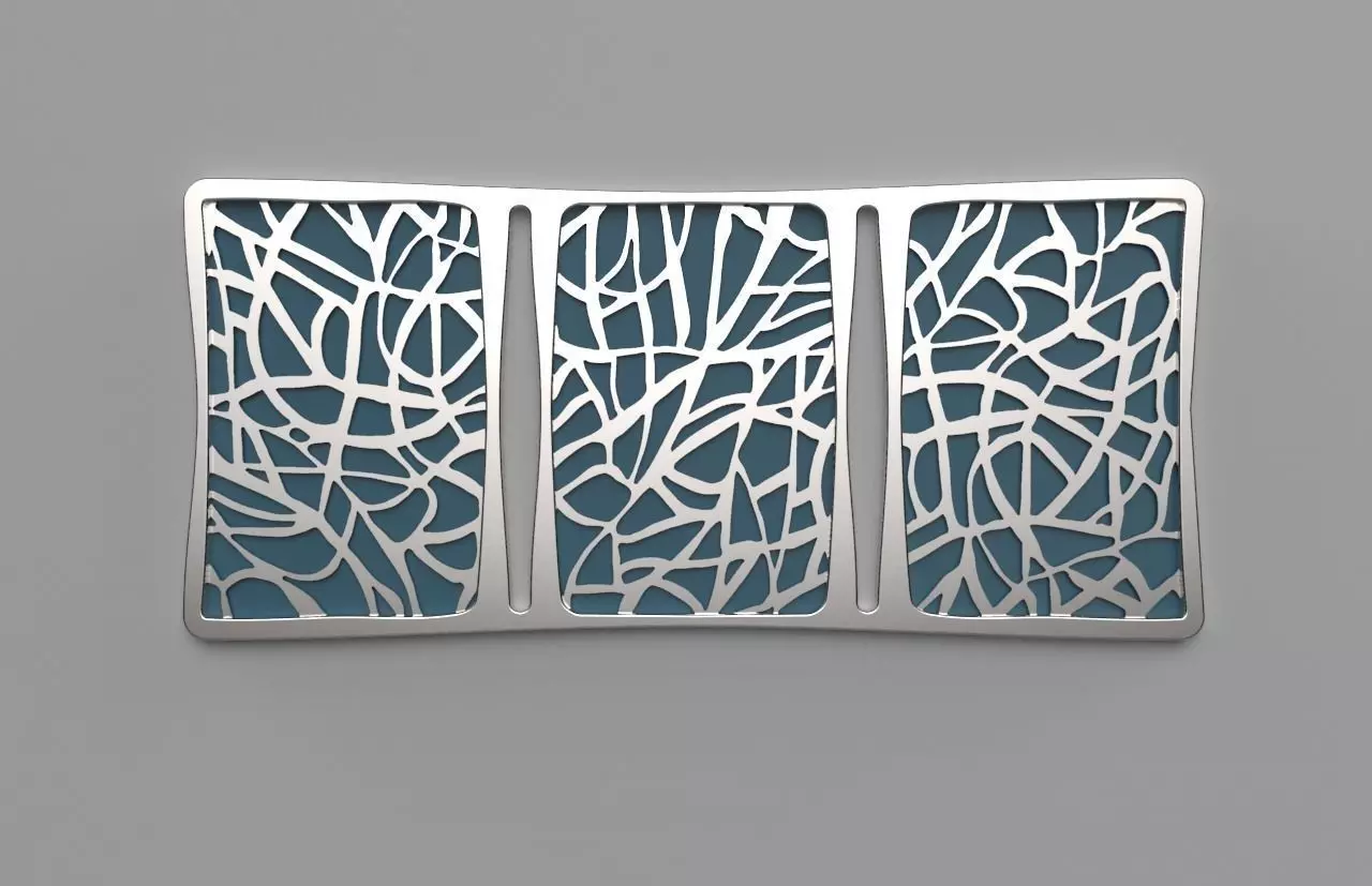 WALL DECORATION FRAME 3D print model_0