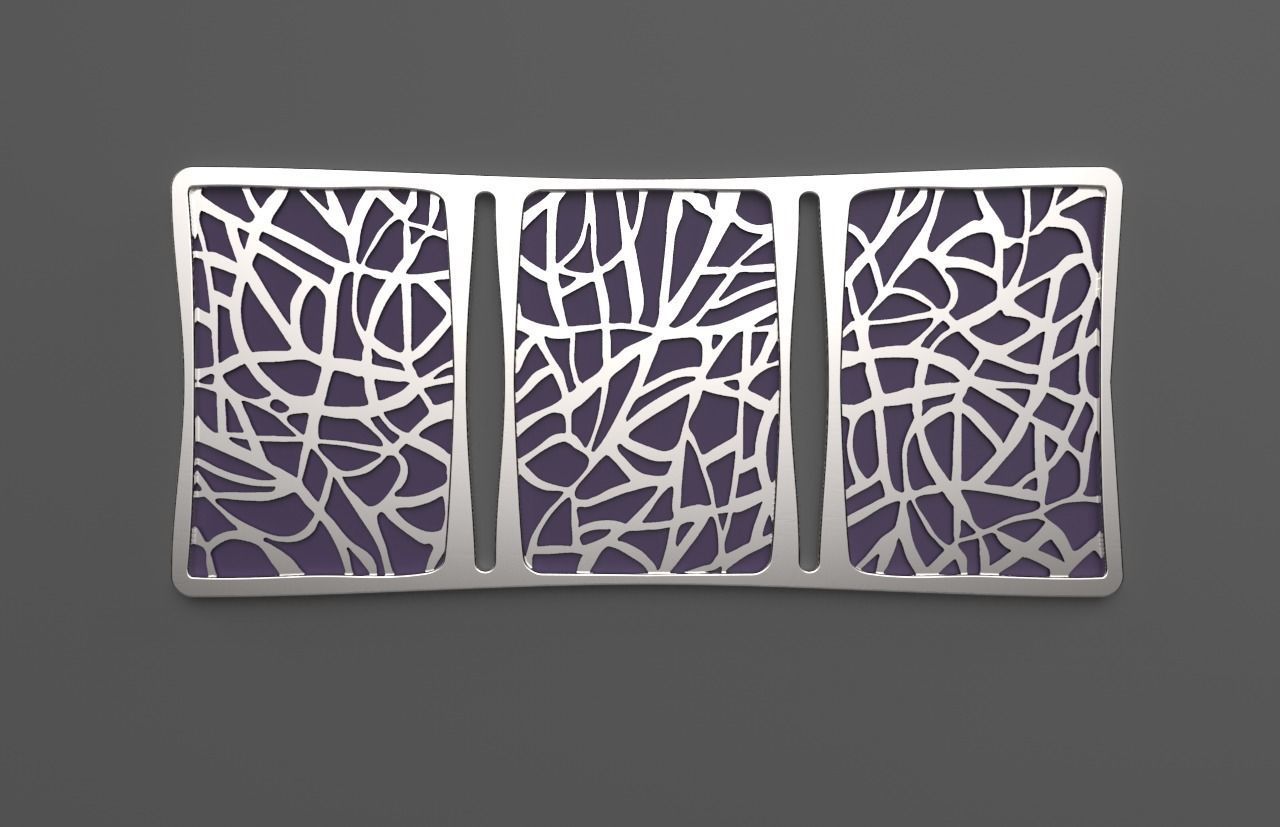 WALL DECORATION FRAME 3D print model_4