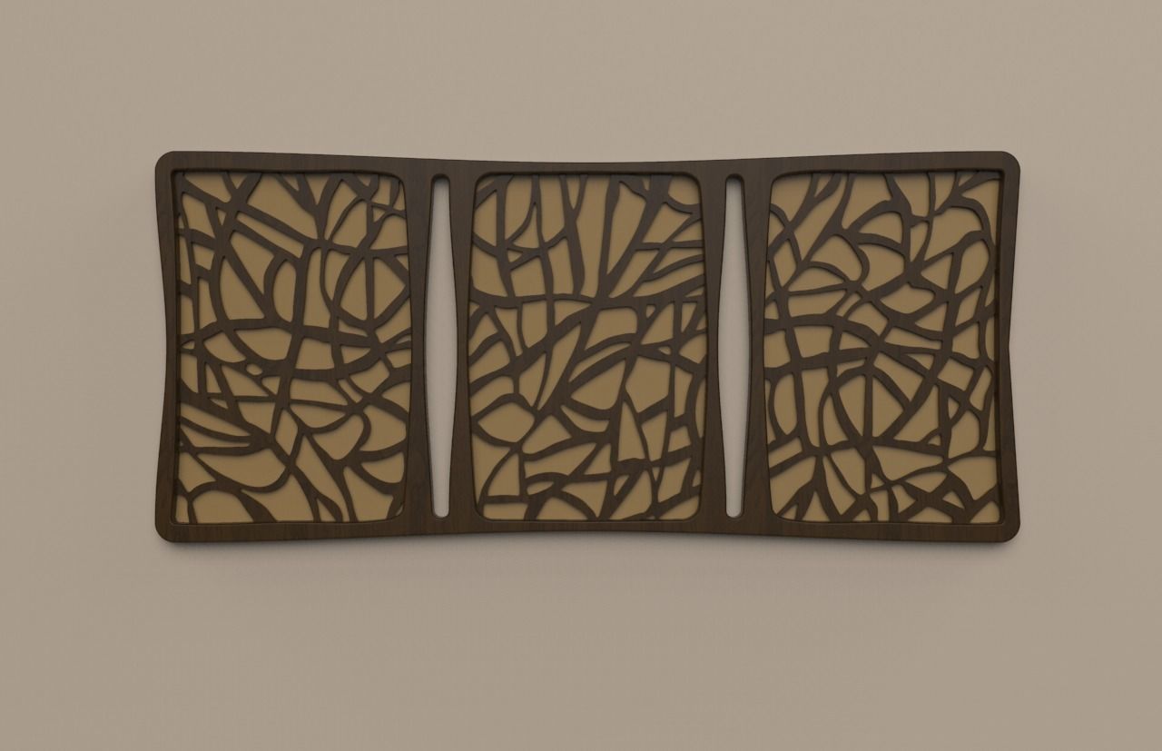 WALL DECORATION FRAME 3D print model_5
