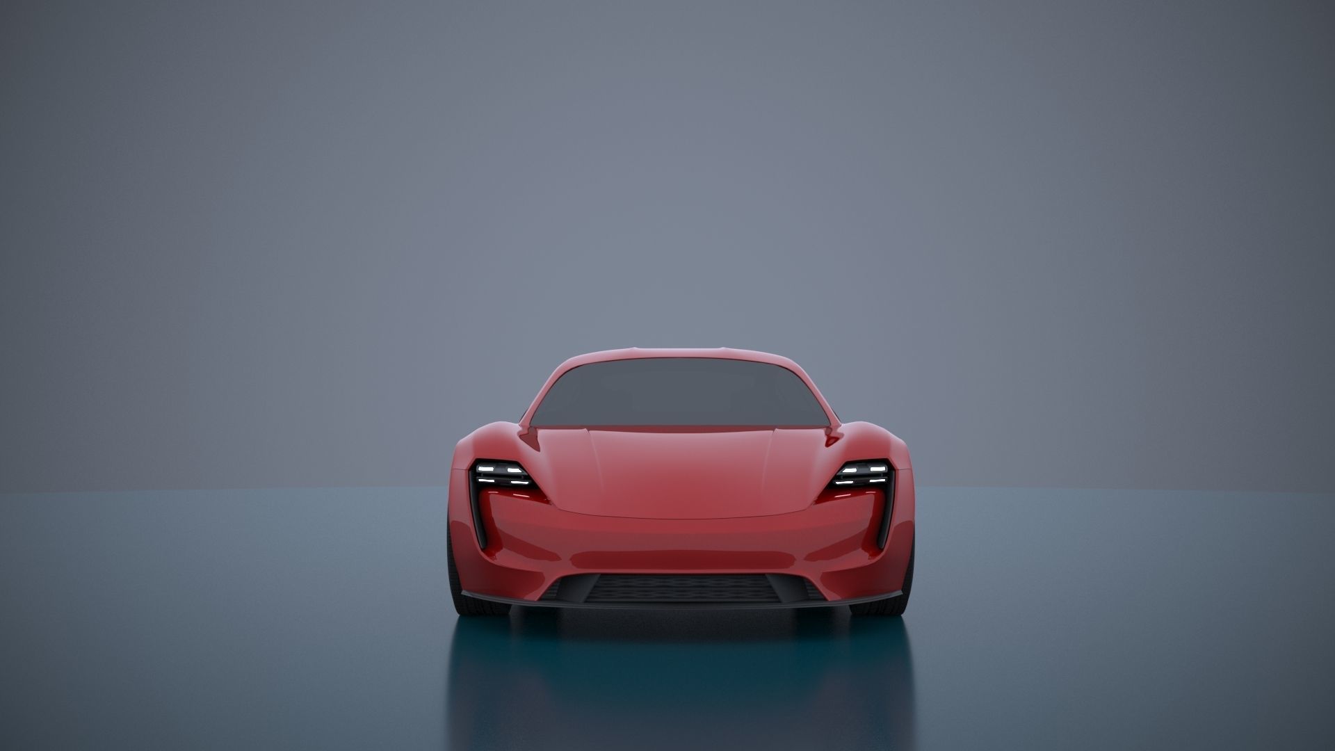 Porsche Mission E -Taycan 2019 3D model_7