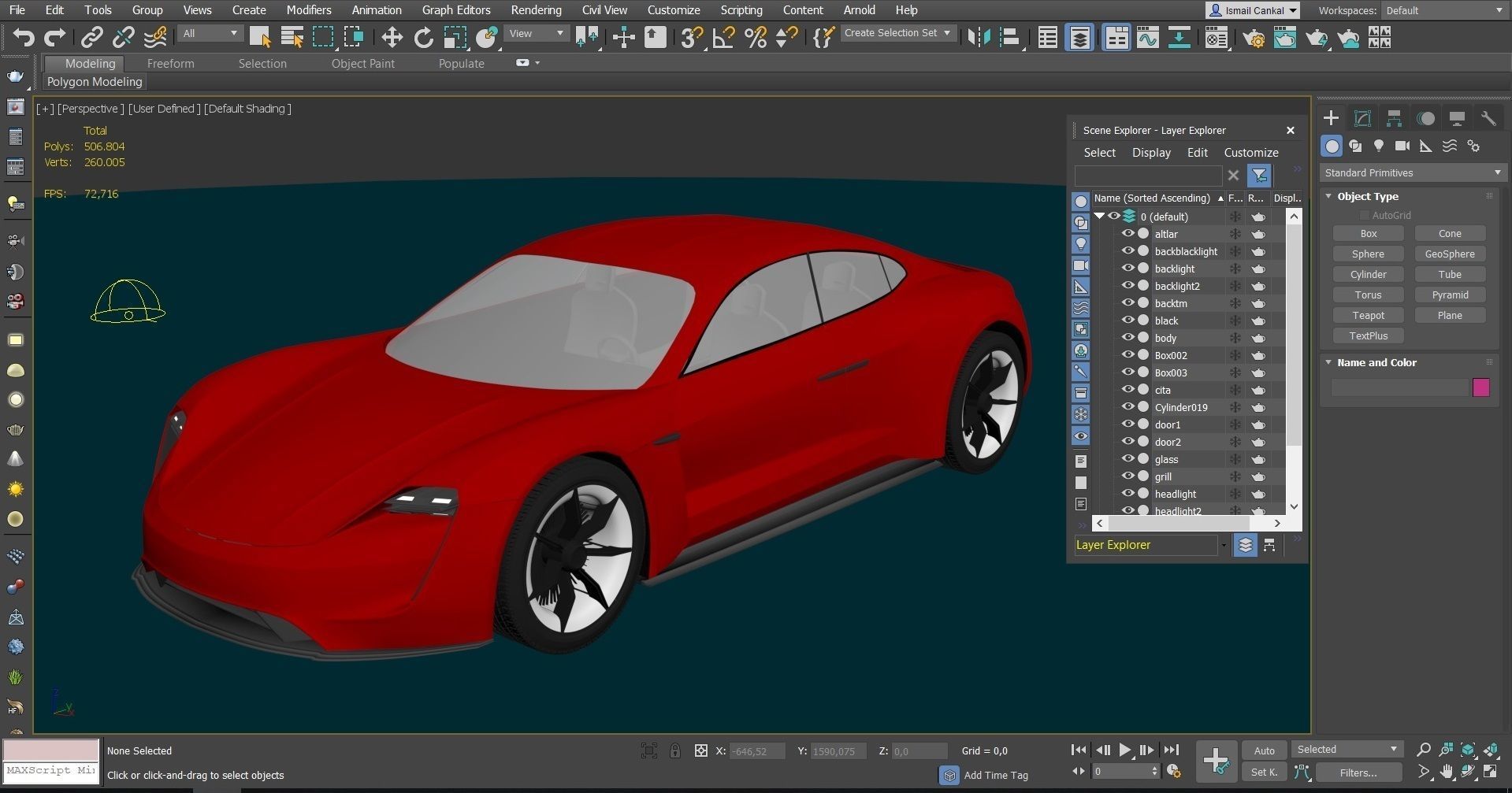 Porsche Mission E -Taycan 2019 3D model_13