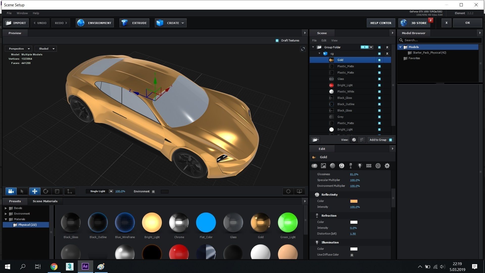 Porsche Mission E -Taycan 2019 3D model_11
