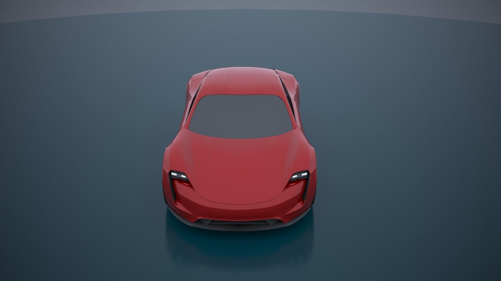 Porsche Mission E -Taycan 2019 3D model_9