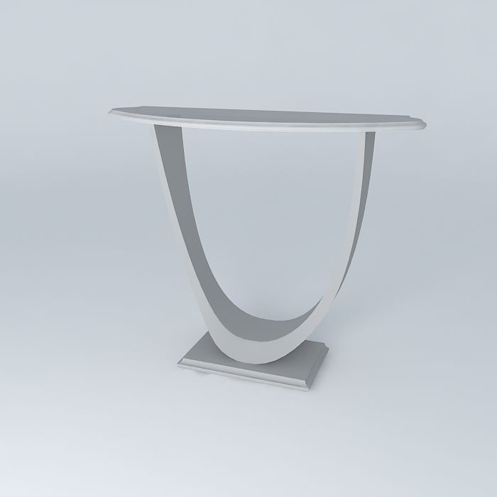 console table Free 3D model_1