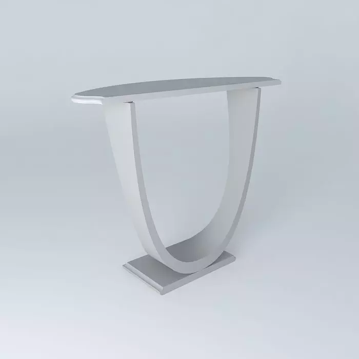 console table Free 3D model_0