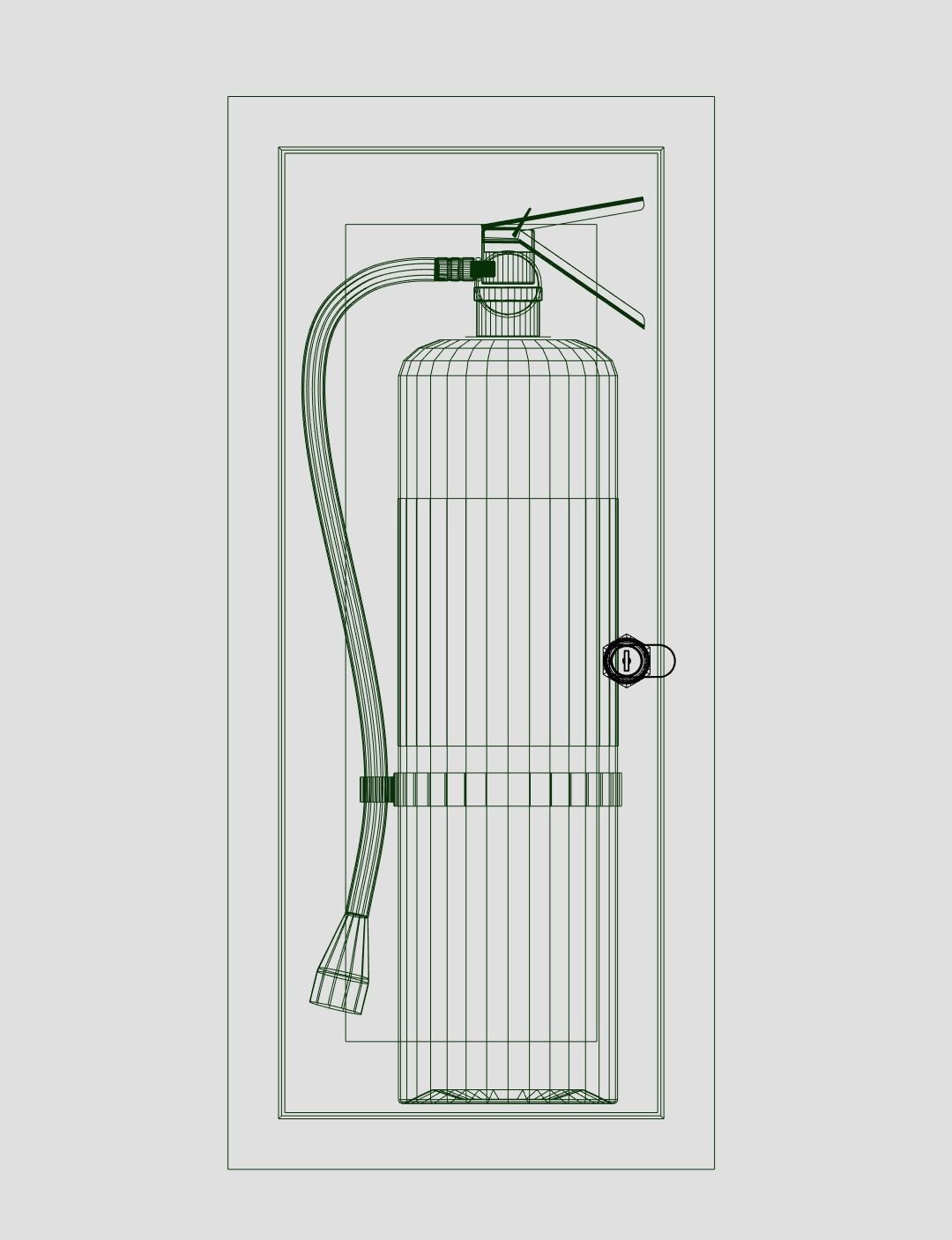 Fire Extinguisher 3D model_5