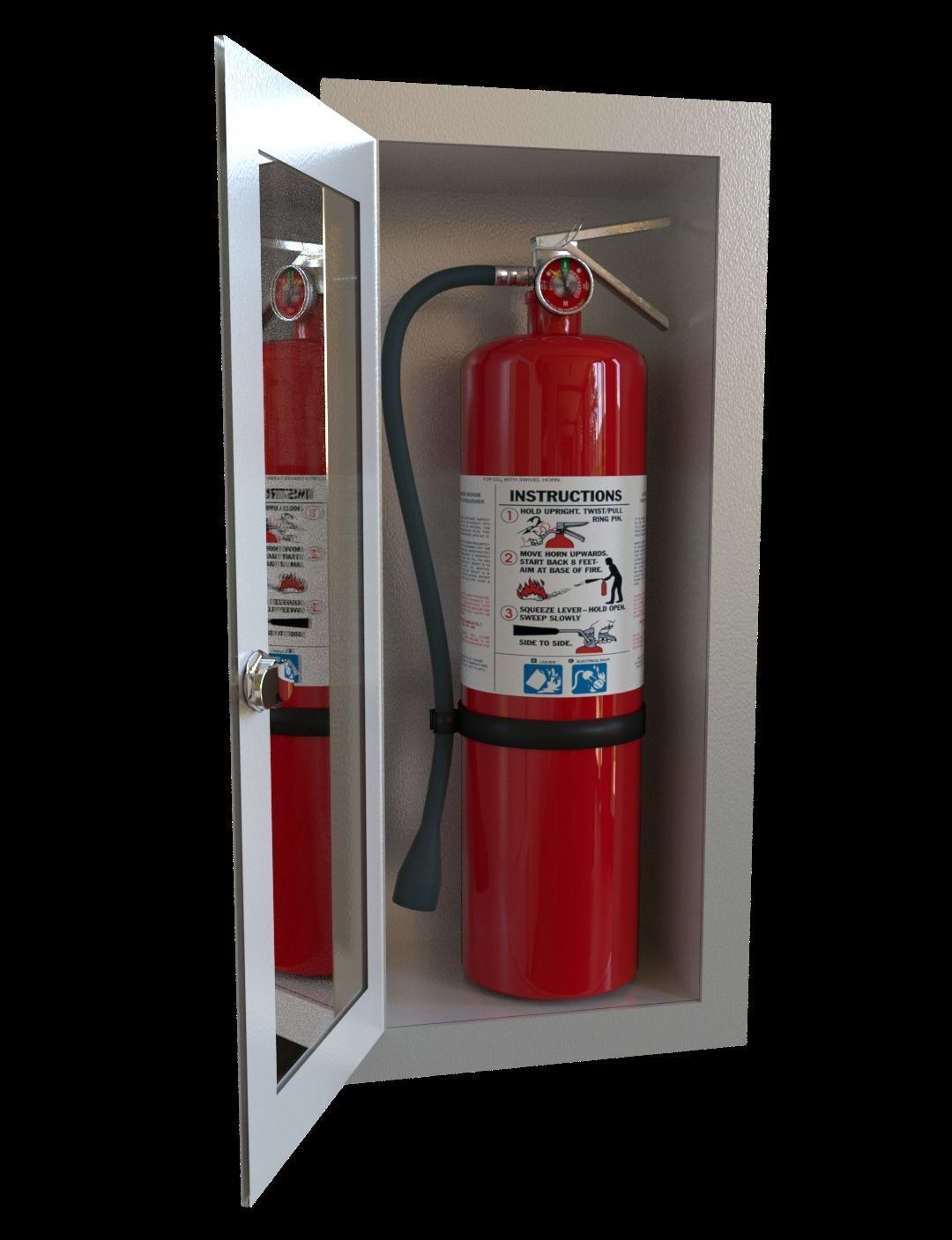 Fire Extinguisher 3D model_3