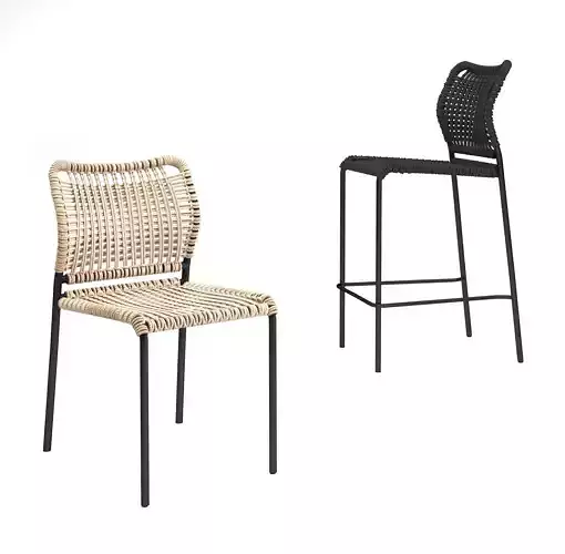Tonon Corda chair and stool