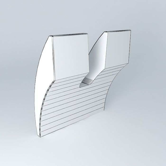 Furniture handle Free 3D model_3