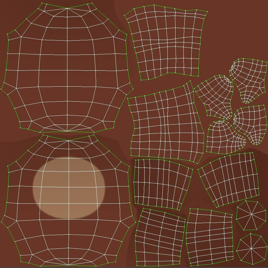 Rigged Bear 3D model_16