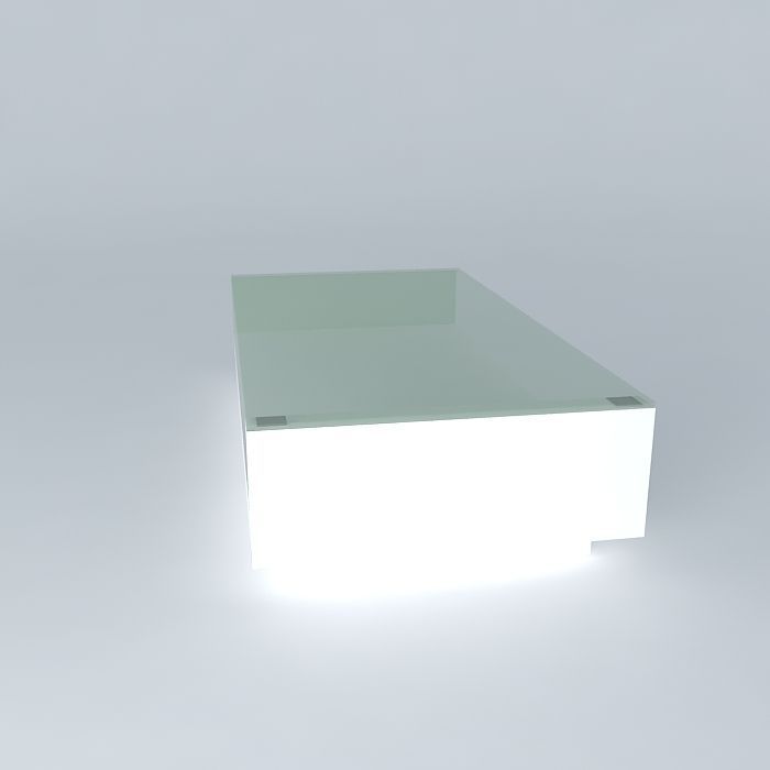 coffee table Free 3D model_2