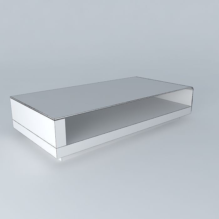 coffee table Free 3D model_4