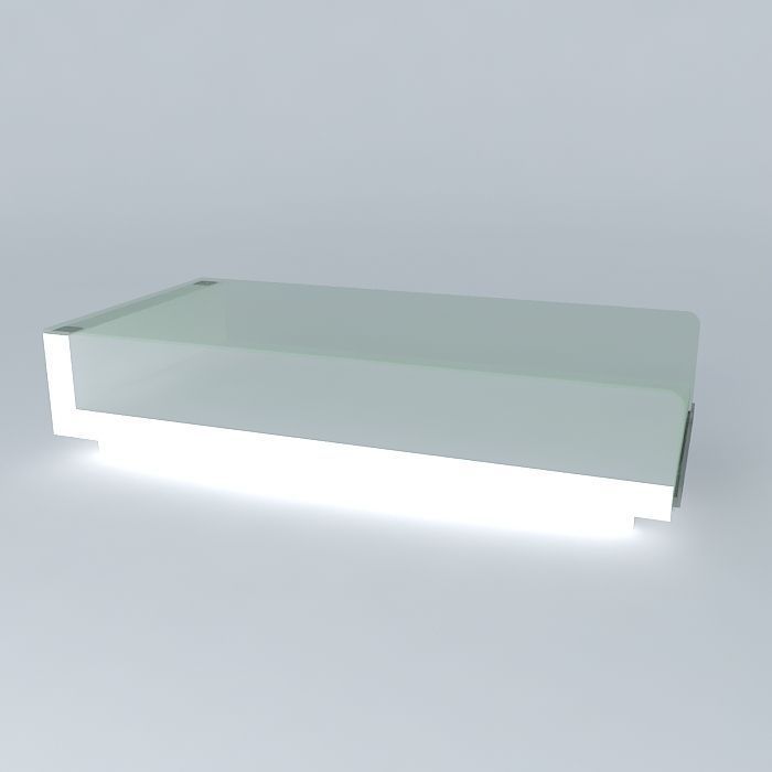 coffee table Free 3D model_1