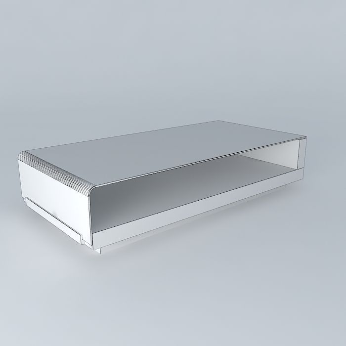 coffee table Free 3D model_3