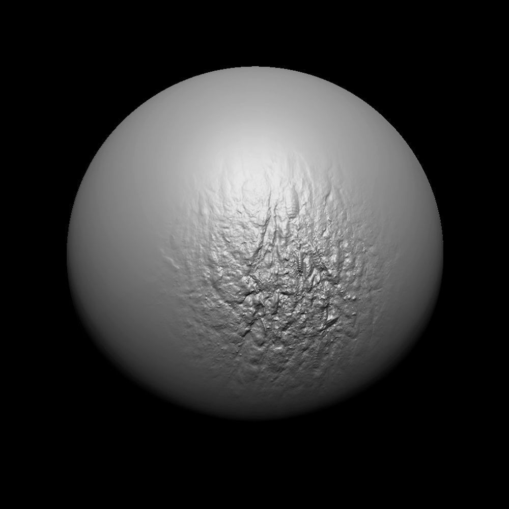 Zbrush Alpha Tree Bark Set02 Texture_13