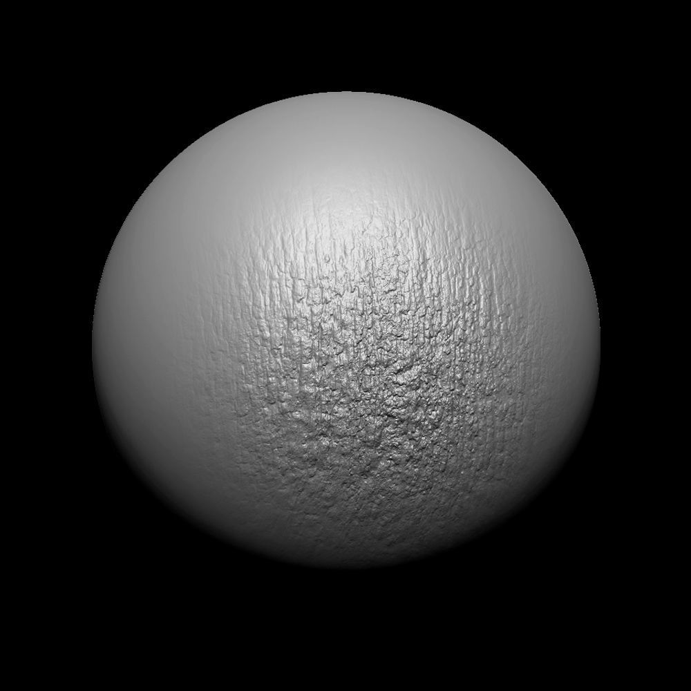 Zbrush Alpha Tree Bark Set02 Texture_9