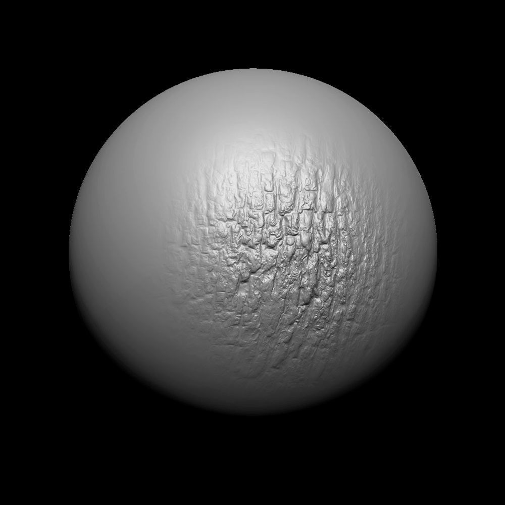 Zbrush Alpha Tree Bark Set02 Texture_4