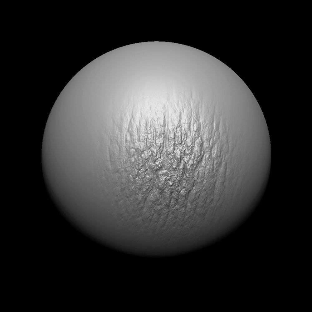 Zbrush Alpha Tree Bark Set02 Texture_7