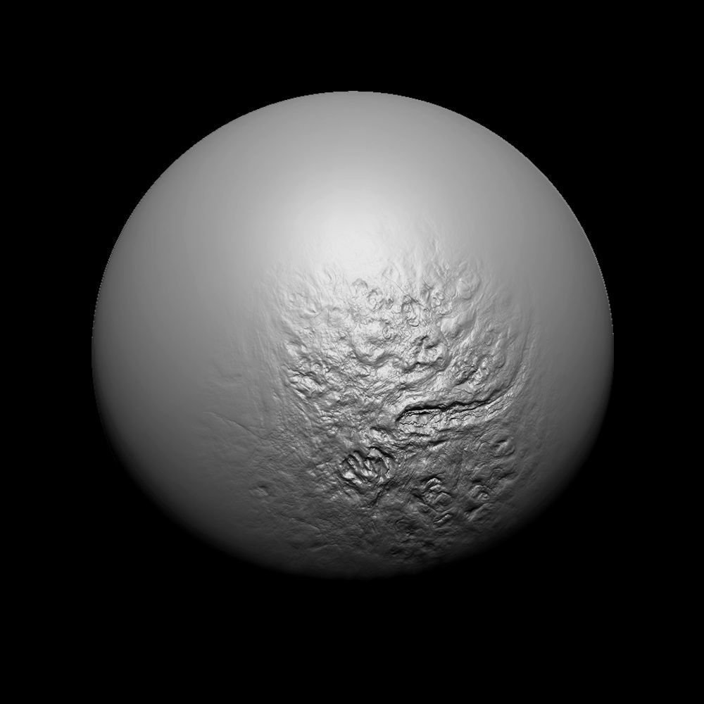 Zbrush Alpha Tree Bark Set02 Texture_16