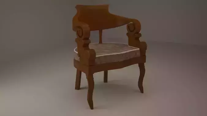 Chair in style of art deco