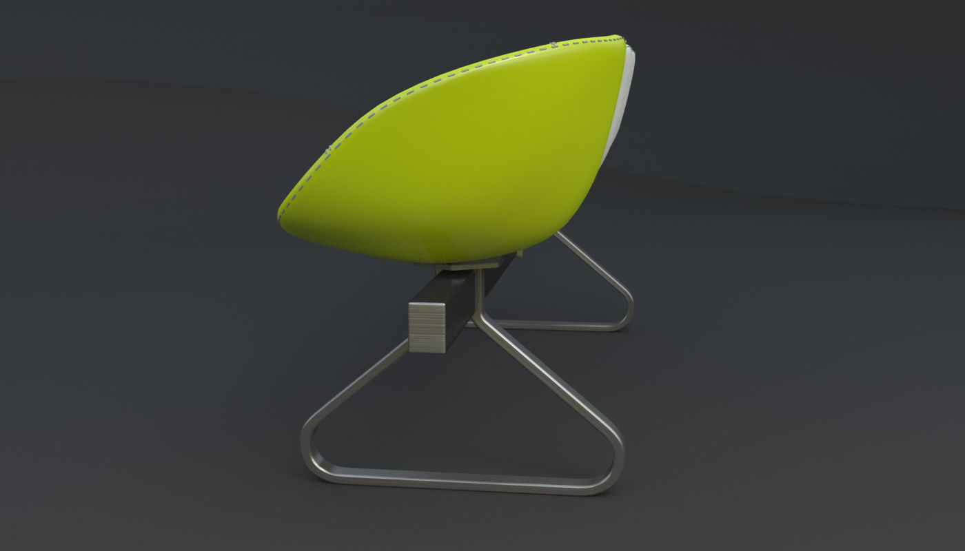 Fjord Bench Sistema Iray piu 3ds max 3D model_73