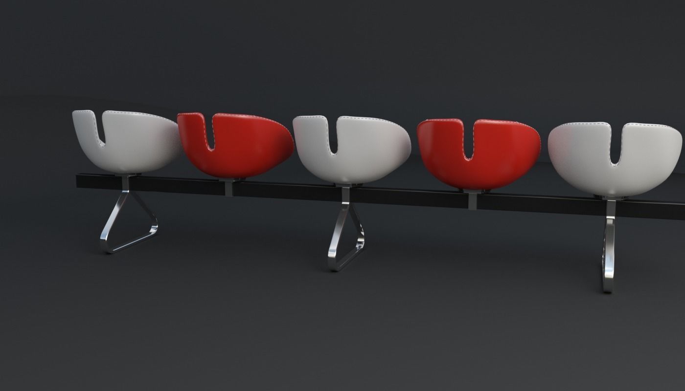 Fjord Bench Sistema Five Iray piu 3D model_67