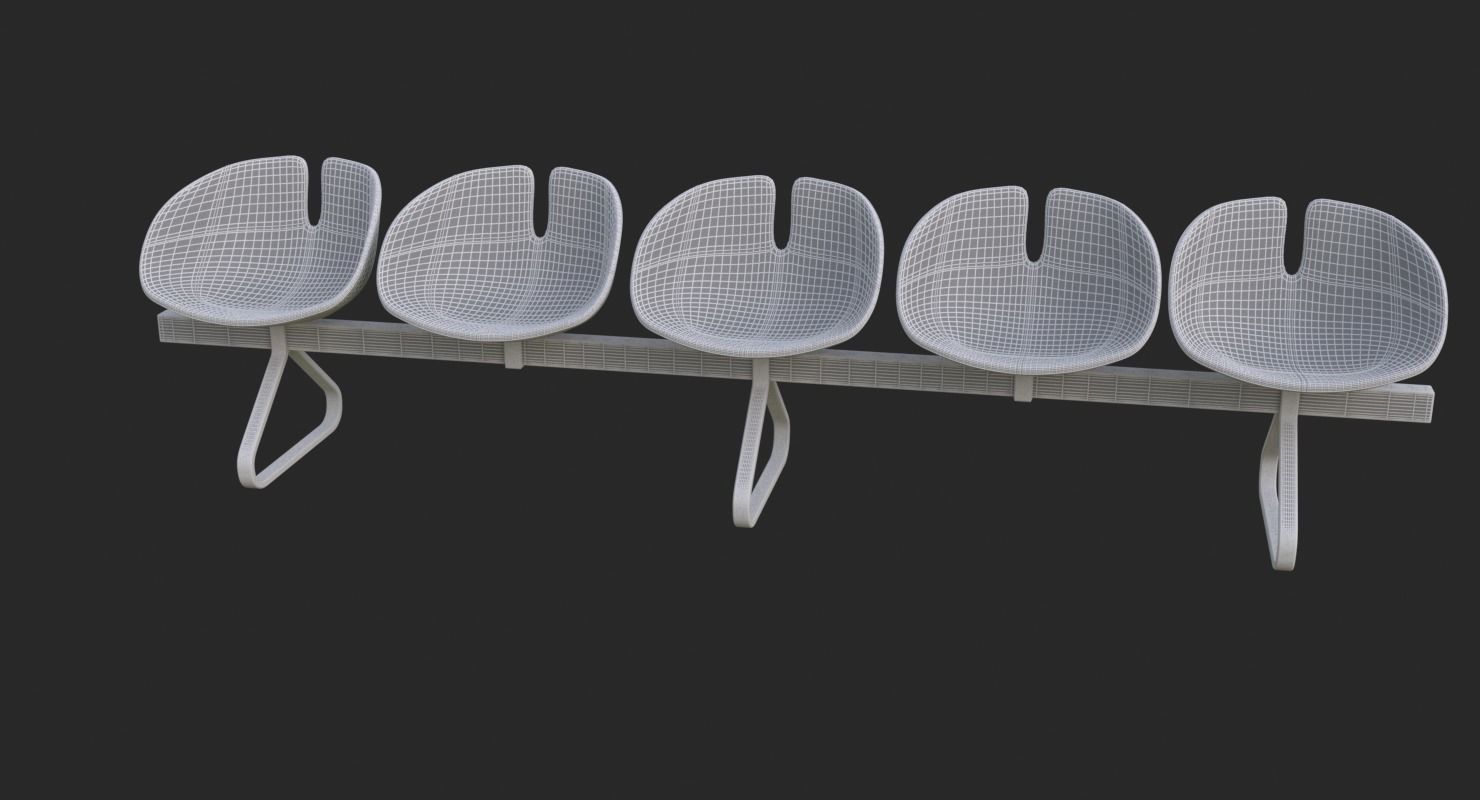 Fjord Bench Sistema Five Iray piu 3D model_51