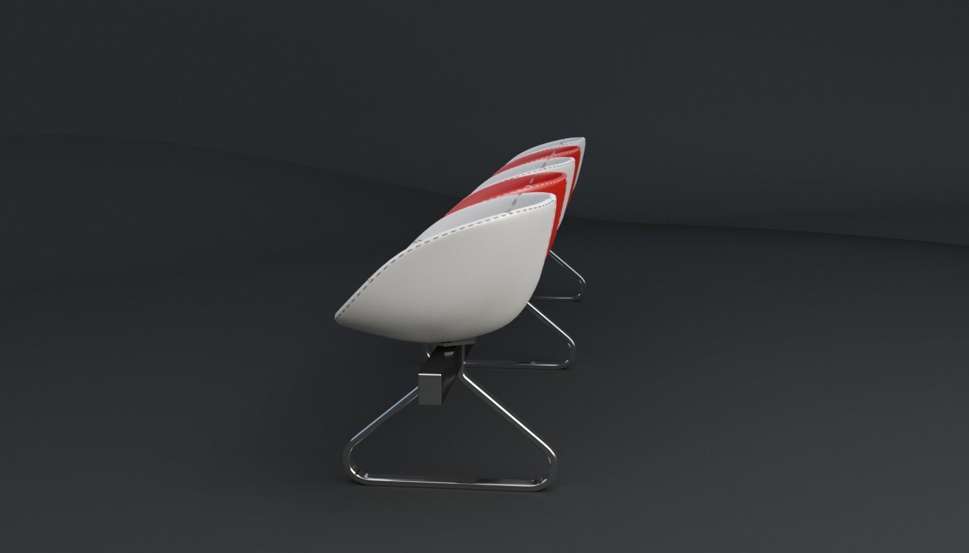 Fjord Bench Sistema Five Iray piu 3D model_77