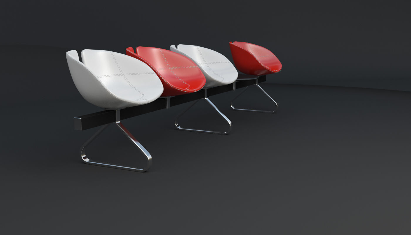 Fjord Bench Sistema Table Iray piu 3D model_54