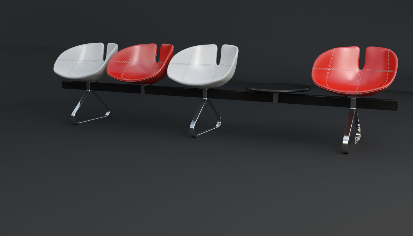 Fjord Bench Sistema Table Iray piu 3D model_81