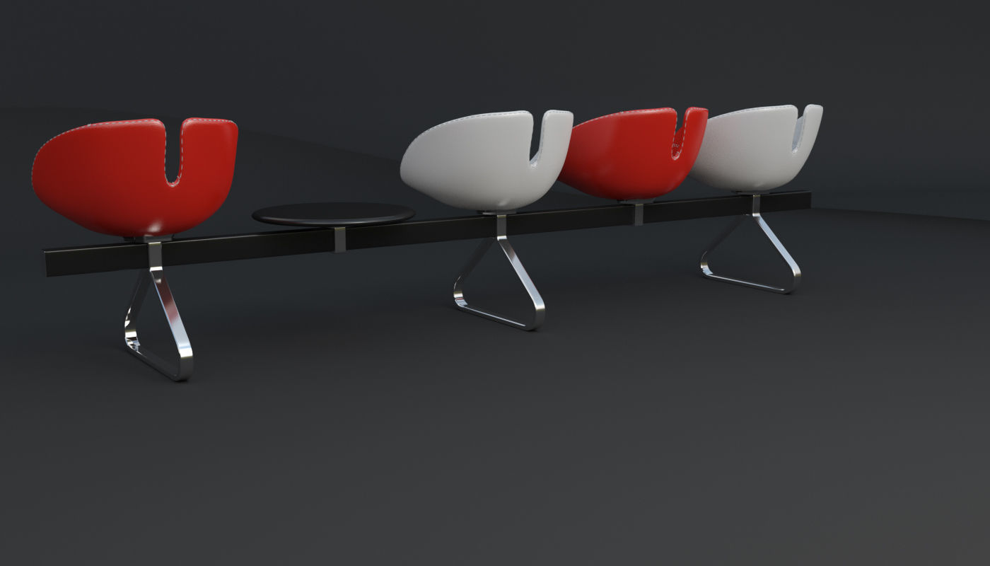 Fjord Bench Sistema Table Iray piu 3D model_69