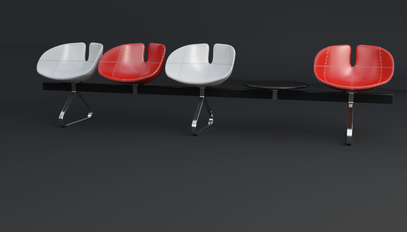 Fjord Bench Sistema Table Iray piu 3D model_82