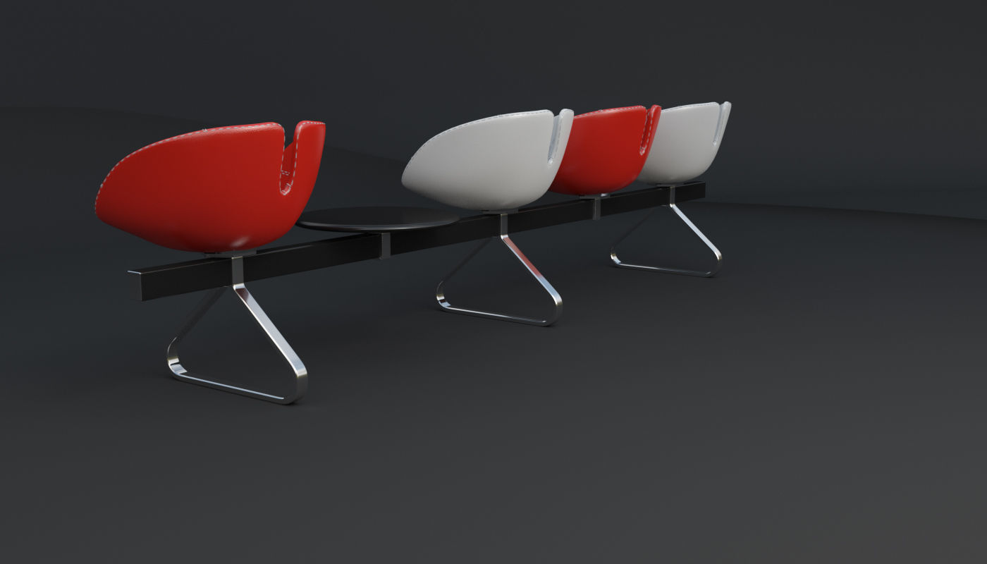 Fjord Bench Sistema Table Iray piu 3D model_71