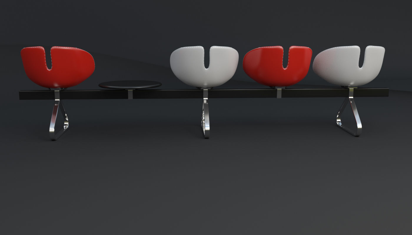 Fjord Bench Sistema Table Iray piu 3D model_66