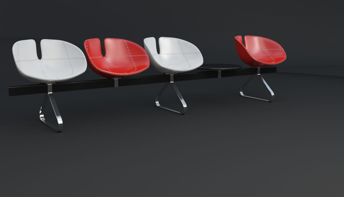 Fjord Bench Sistema Table Iray piu 3D model_87