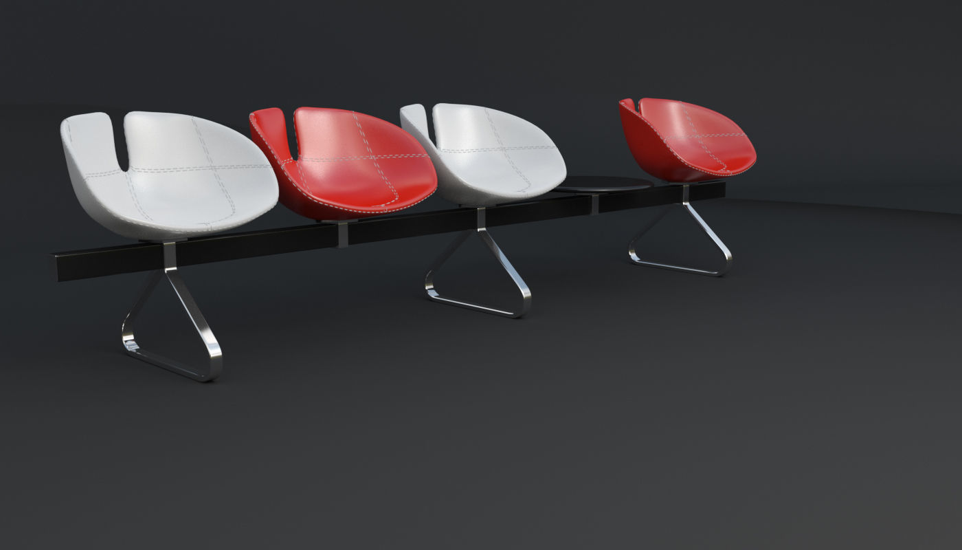 Fjord Bench Sistema Table Iray piu 3D model_52