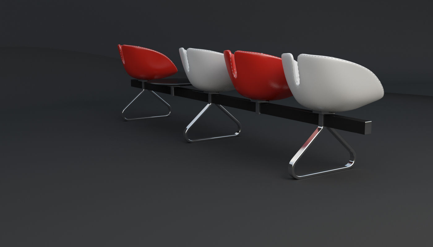 Fjord Bench Sistema Table Iray piu 3D model_60