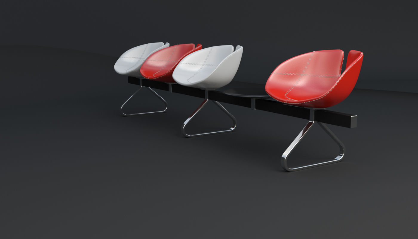 Fjord Bench Sistema Table Iray piu 3D model_78