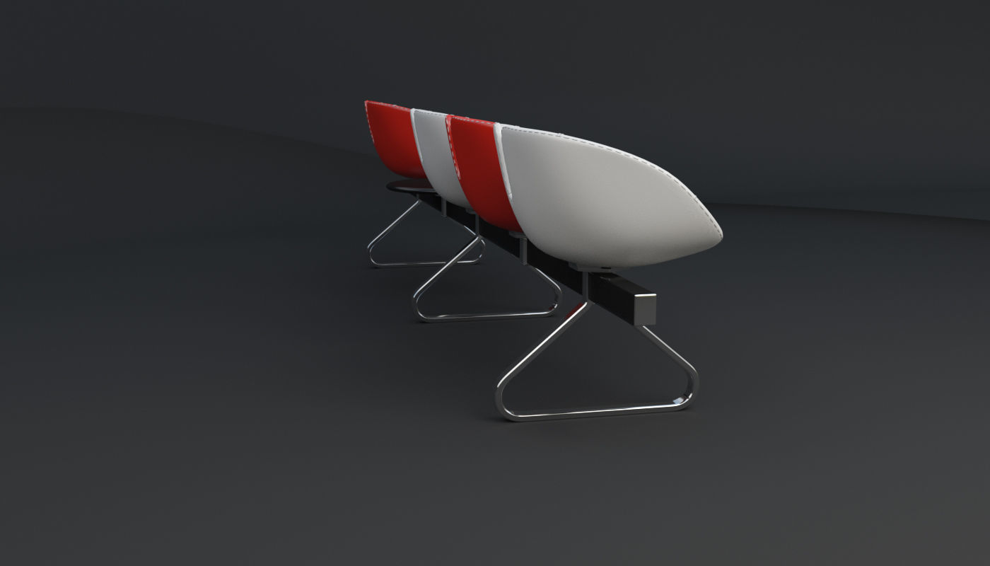 Fjord Bench Sistema Table Iray piu 3D model_58