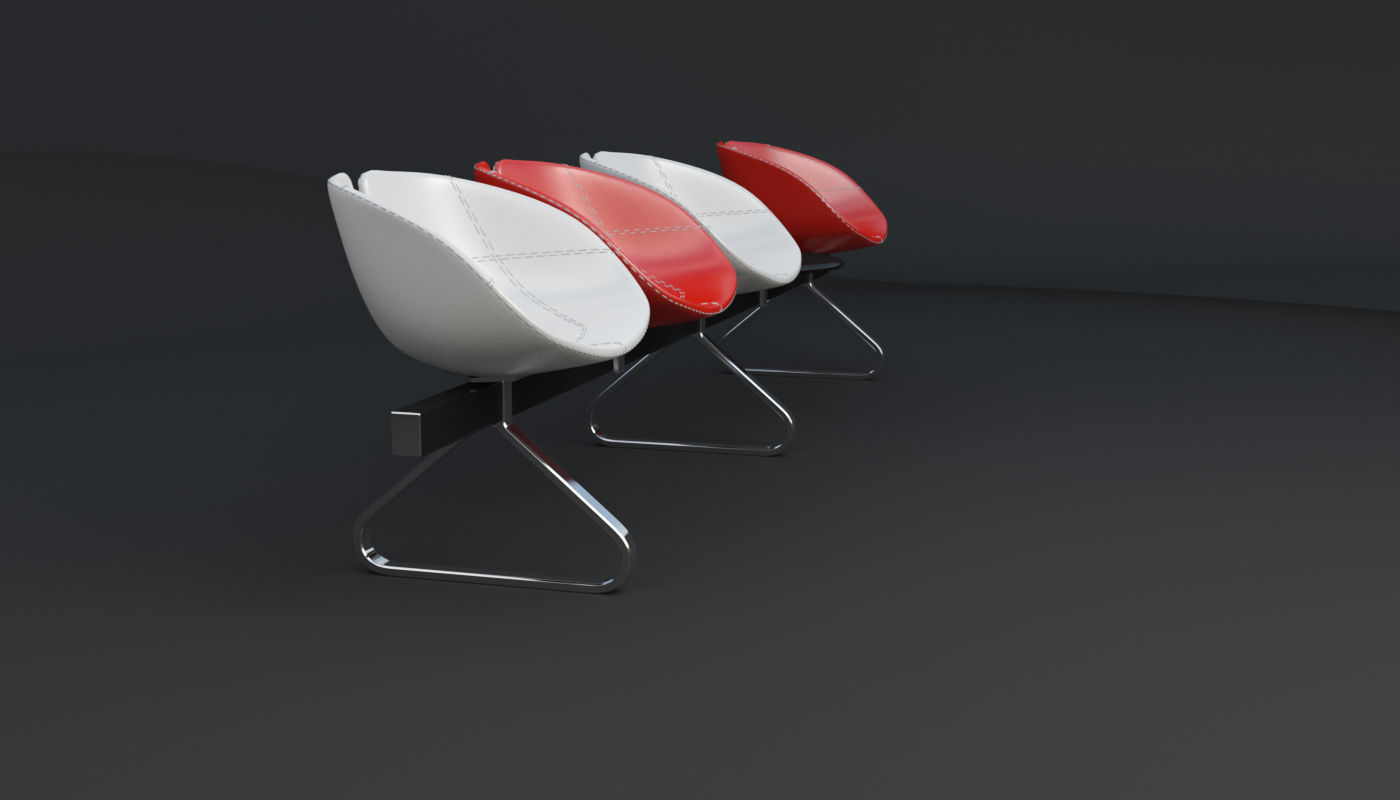 Fjord Bench Sistema Table Iray piu 3D model_55