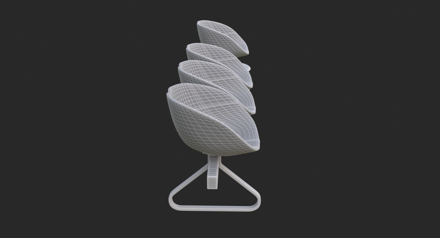 Fjord Bench Sistema Table Iray piu 3D model_22